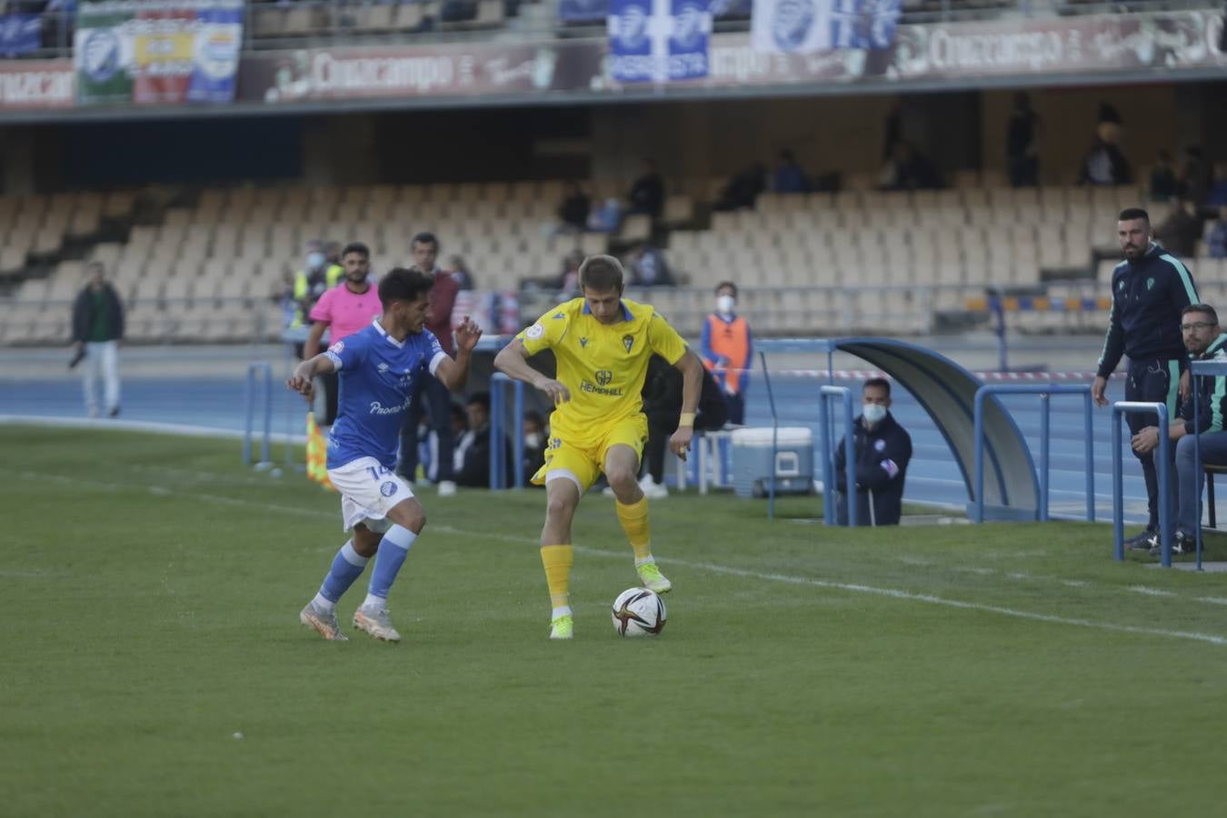 FOTOS: La victoria del Cádiz B en Chapín, en imágenes