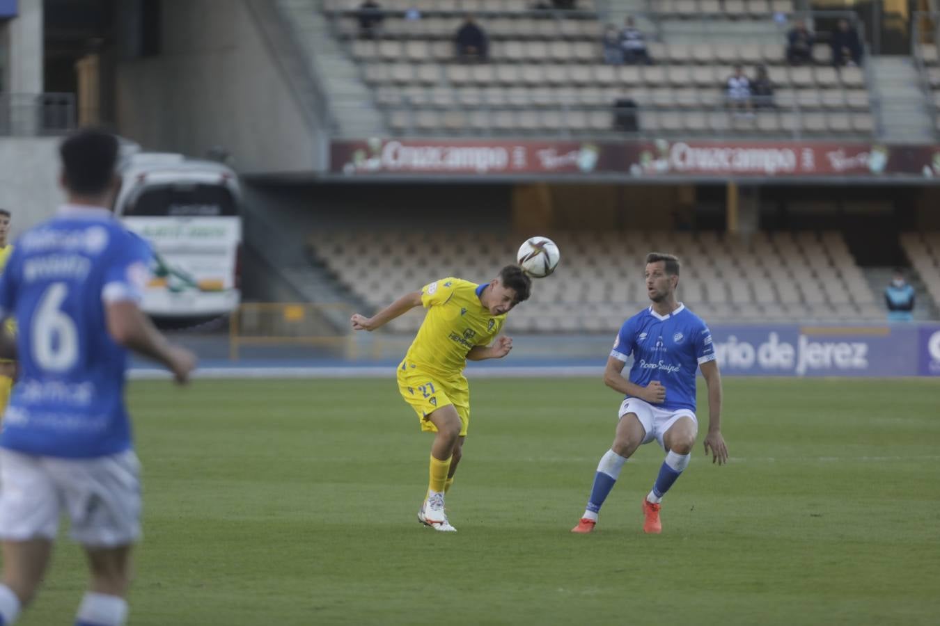 FOTOS: La victoria del Cádiz B en Chapín, en imágenes