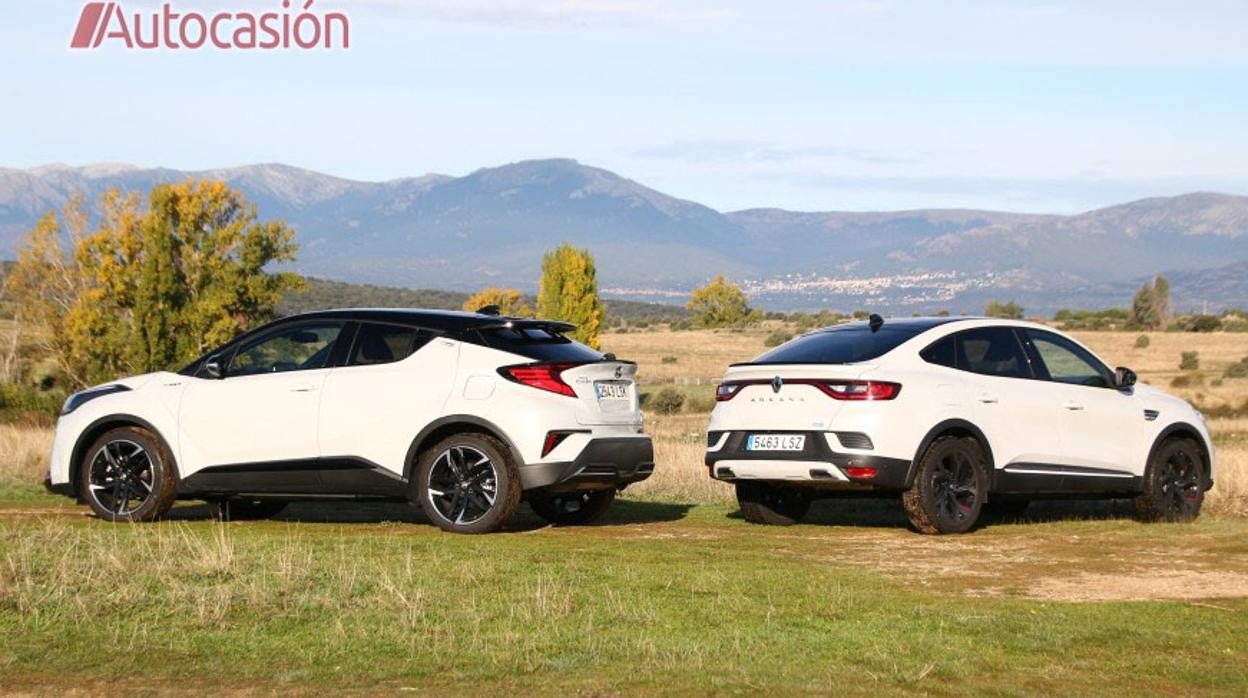 Fotogalería: Renault Arkana E-TECH vs Toyota C-HR Hybrid