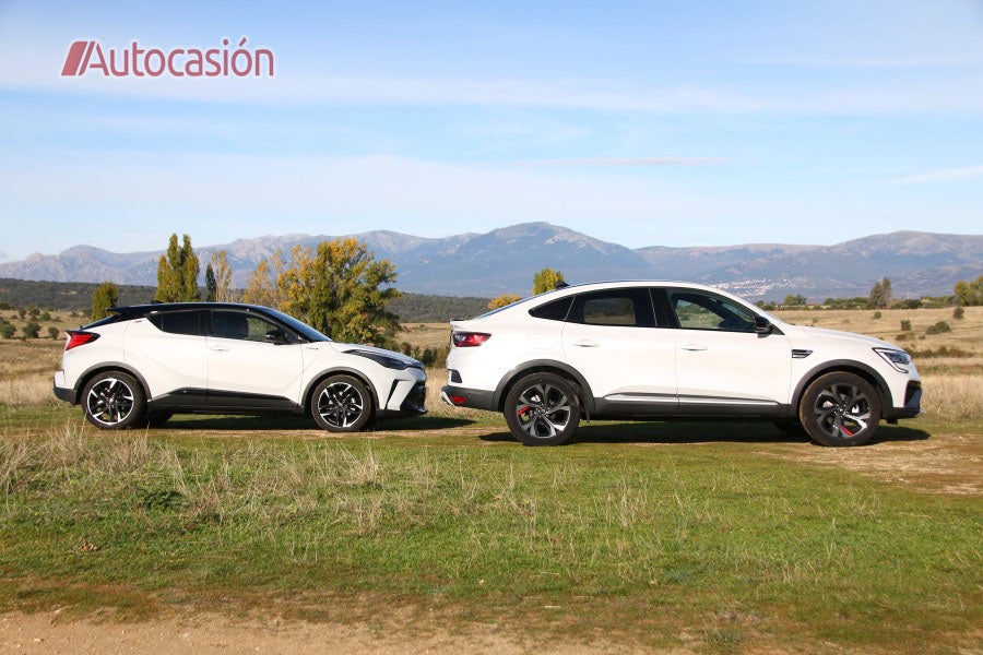 Fotogalería: Renault Arkana E-TECH vs Toyota C-HR Hybrid