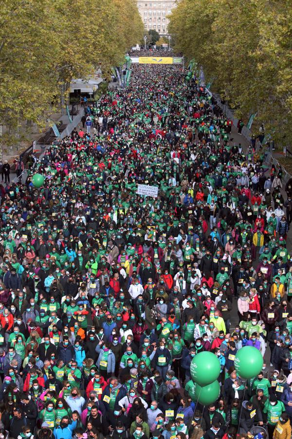 Fotogalería: Una marea verde de solidaridad para cambiar la historia en la lucha contra el cáncer