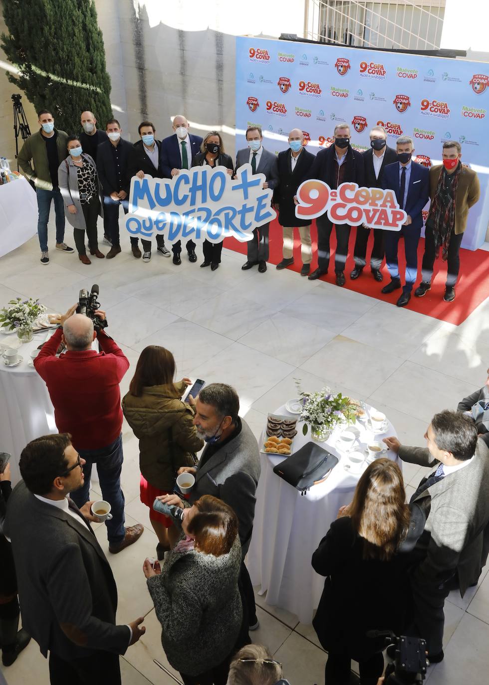 La presentación de la Copa Covap en Córdoba, en imágenes