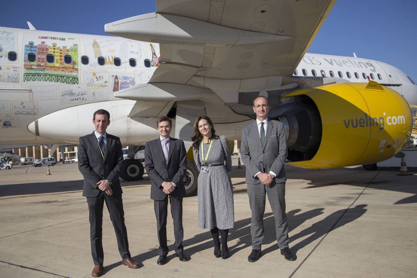 Sevilla es destino del primer vuelo ecológico, en imágenes