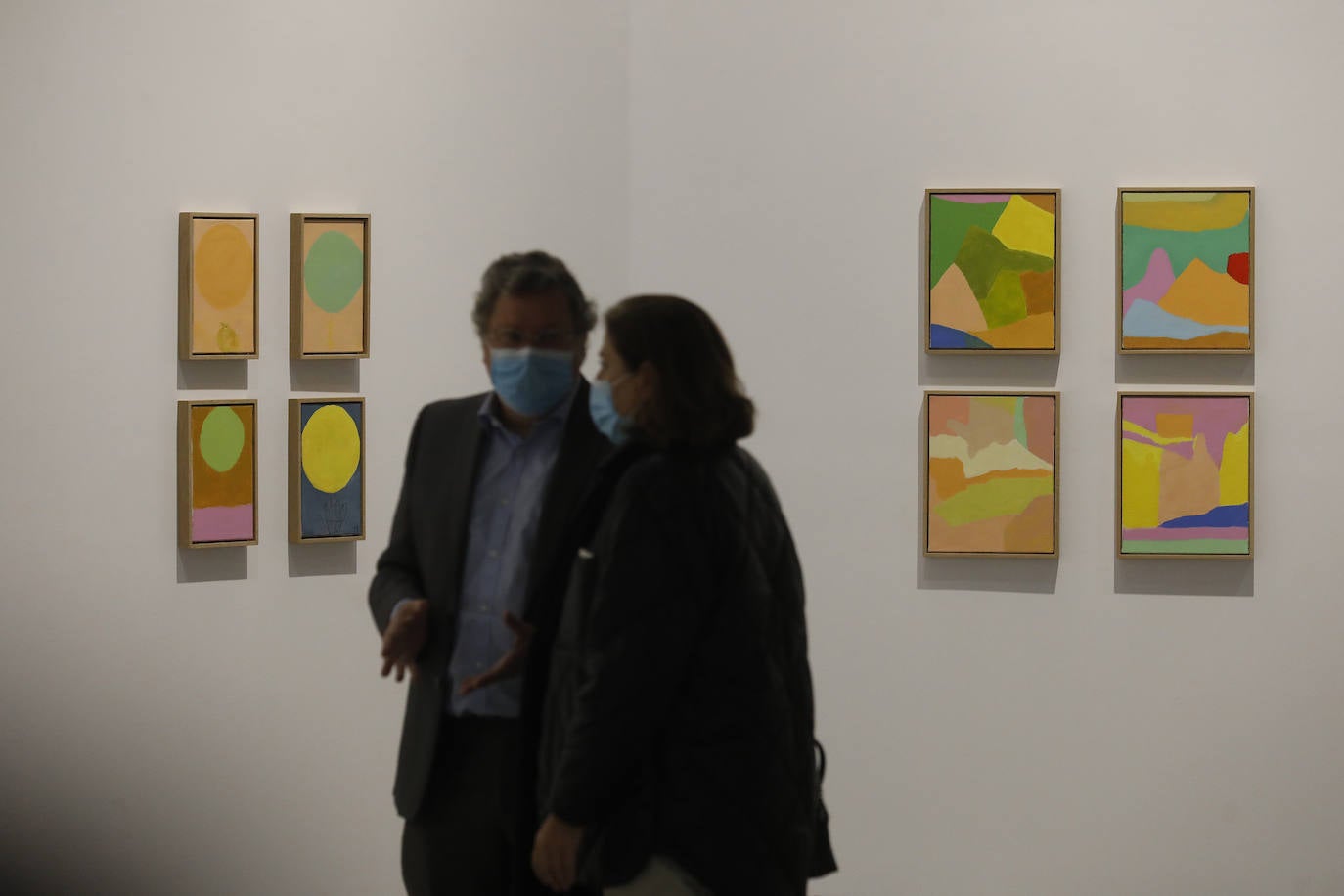 En imágenes, la exposición de Etel Adnan en el C3A en Córdoba