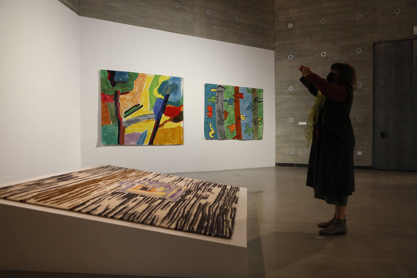 En imágenes, la exposición de Etel Adnan en el C3A en Córdoba