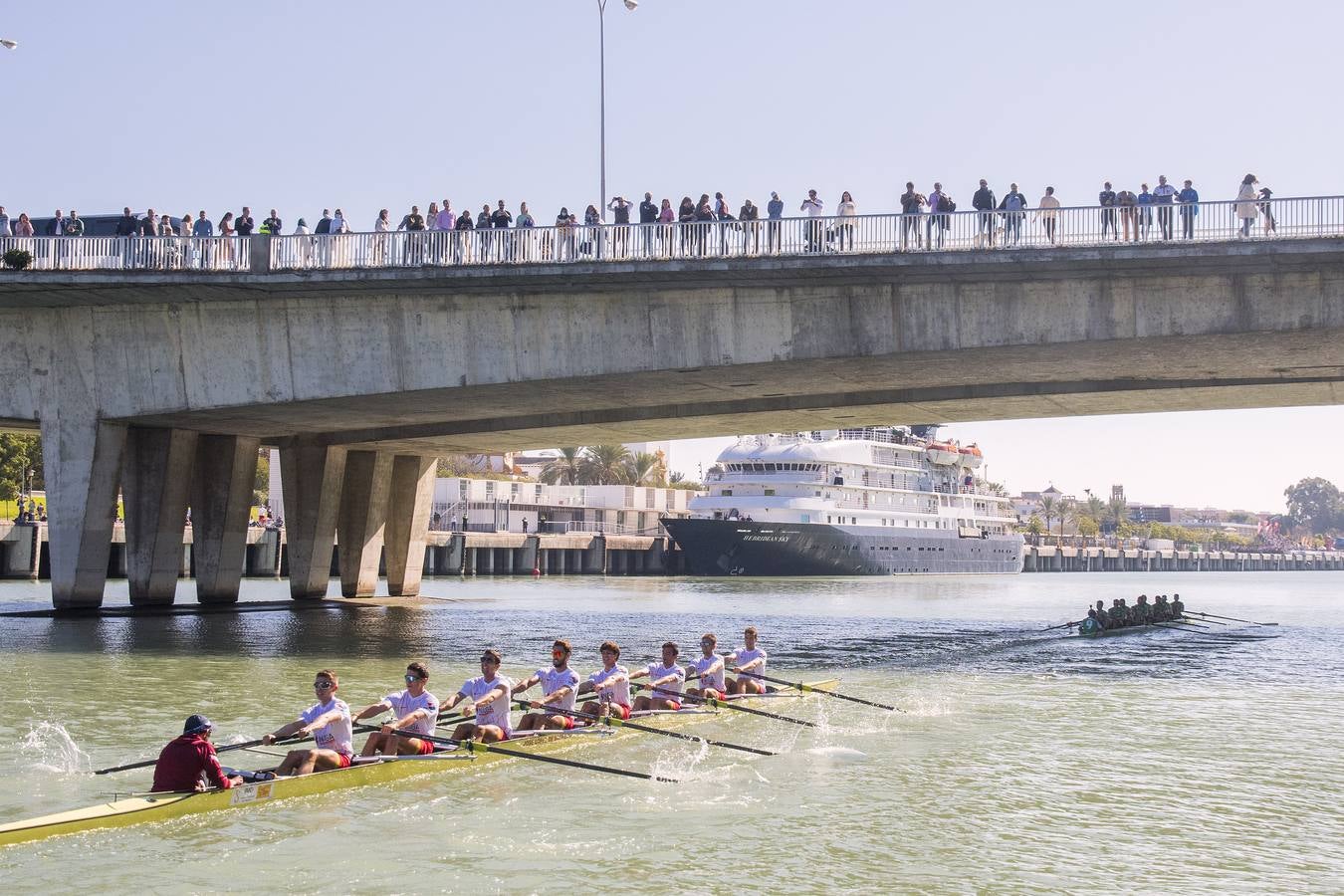 En imágenes, la 55ª edición de la Regata Sevilla-Betis