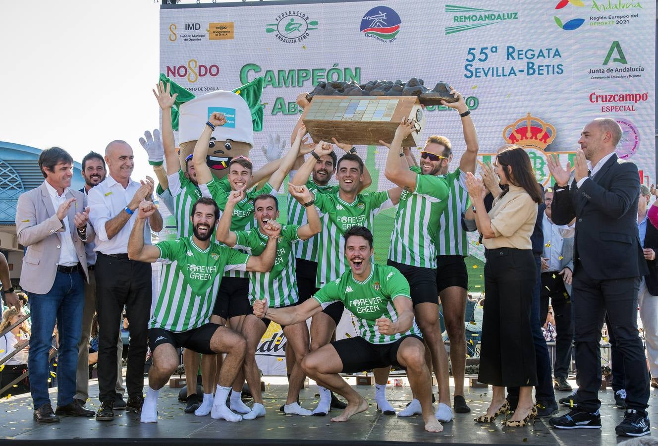 En imágenes, la 55ª edición de la Regata Sevilla-Betis