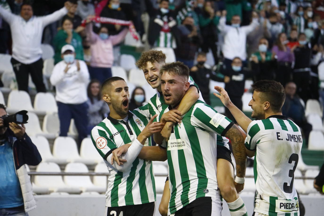 Las mejores imágenes del partido del Córdoba CF frente al Cacereño