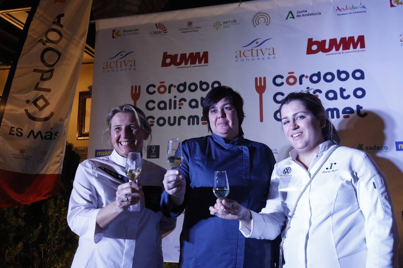 La cena a seis manos del Córdoba Califato Gourmet 2021, en imágenes