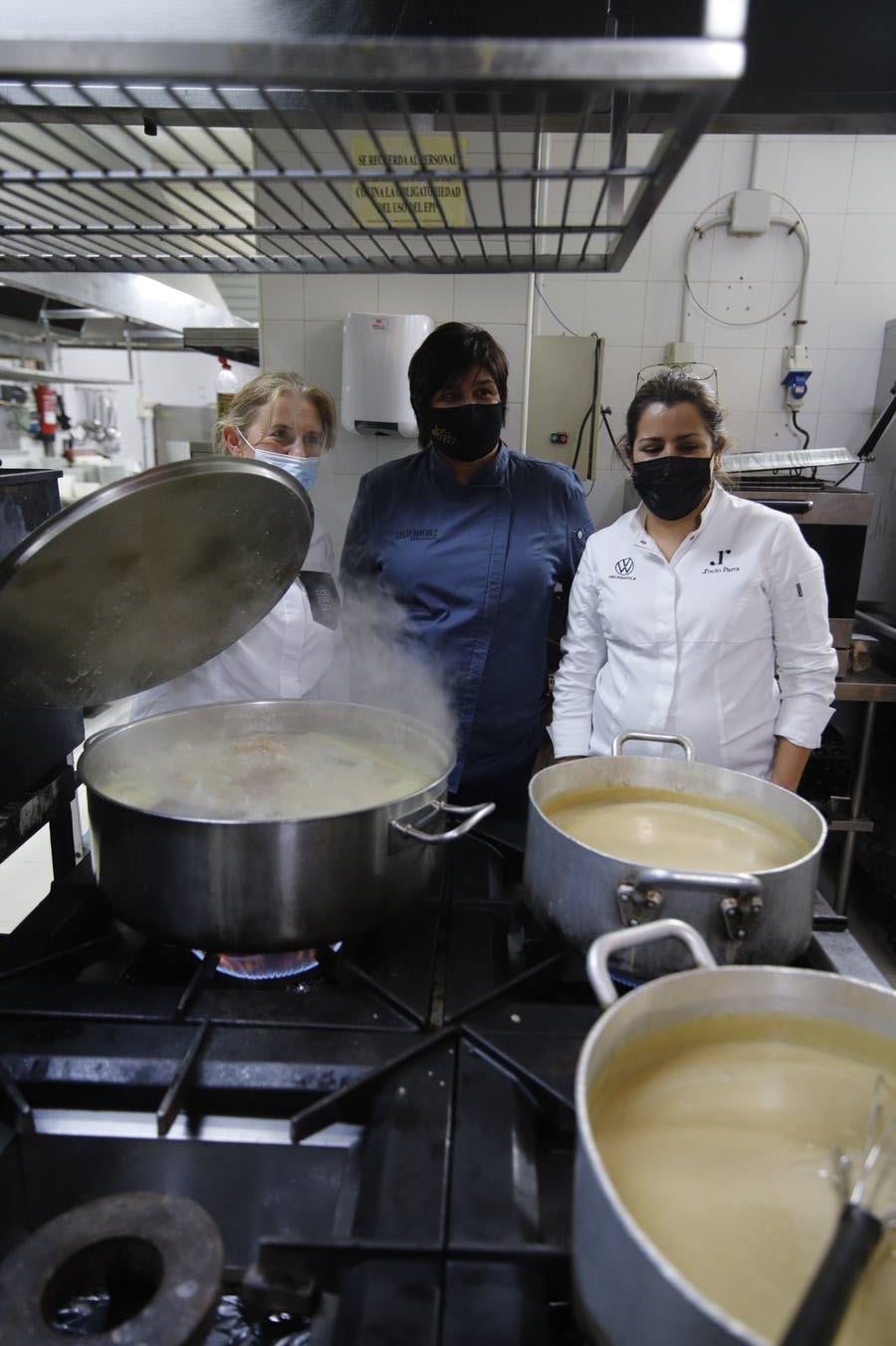 La cena a seis manos del Córdoba Califato Gourmet 2021, en imágenes