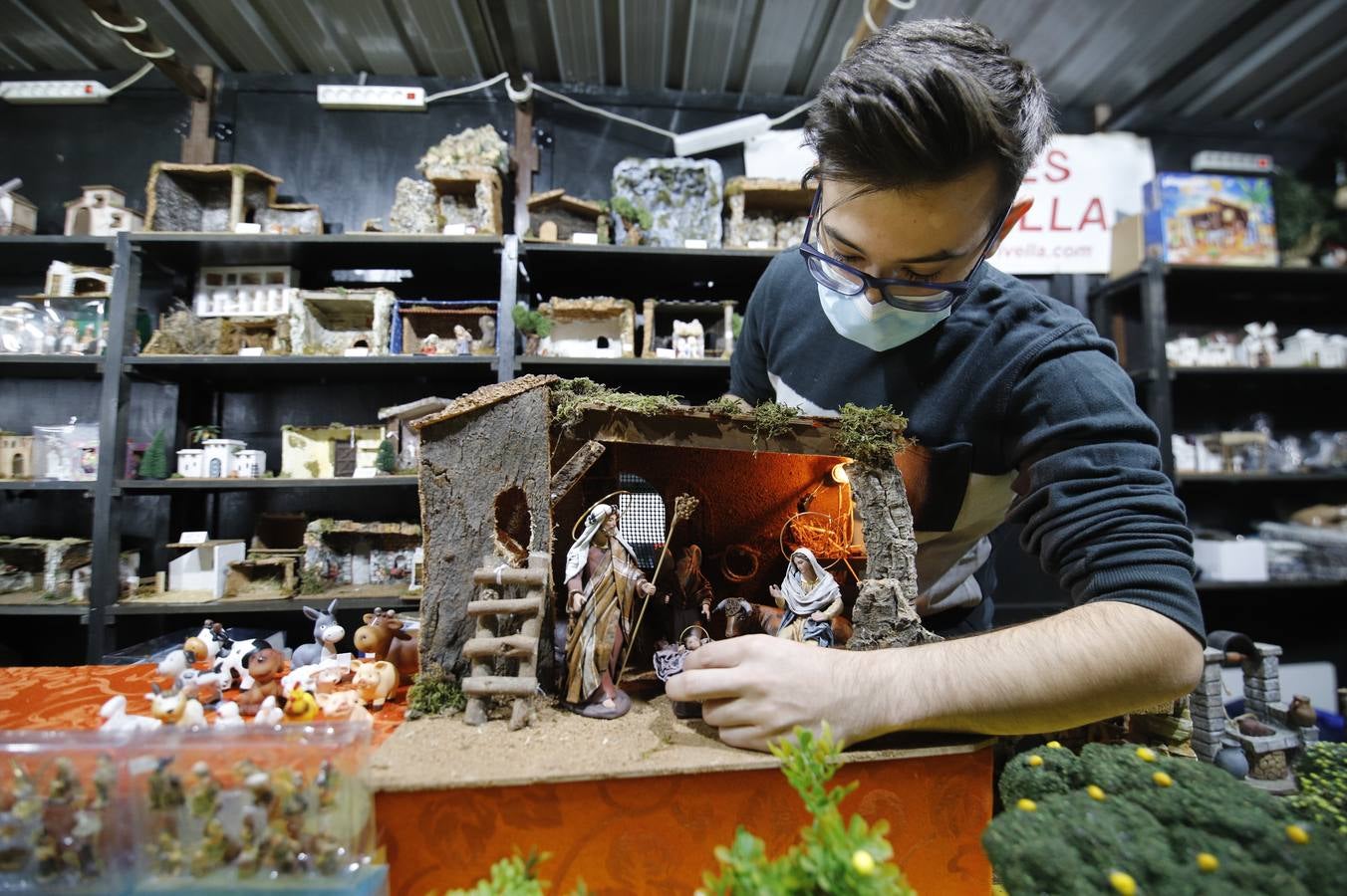 El arranque del mercado navideño de Córdoba en Las Tendillas, en imágenes