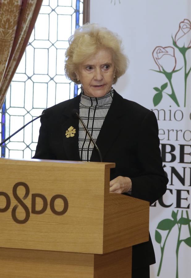 Soledad Becerril recibe el VII Premio contra el Terrorismo Alberto Jiménez-Becerril