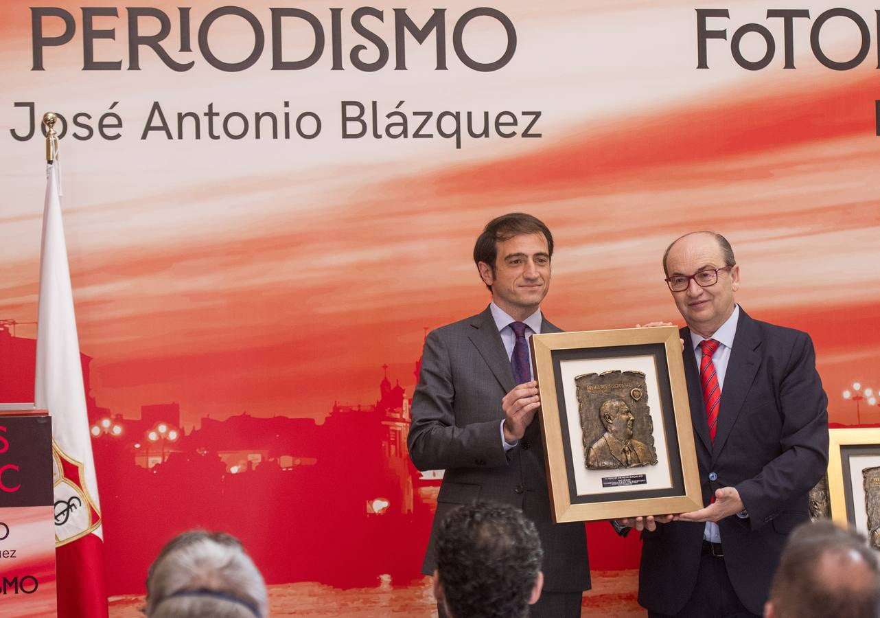 Entrega de los Premios José Antonio Blázquez y Manuel Ruesga Bono del Sevilla FC