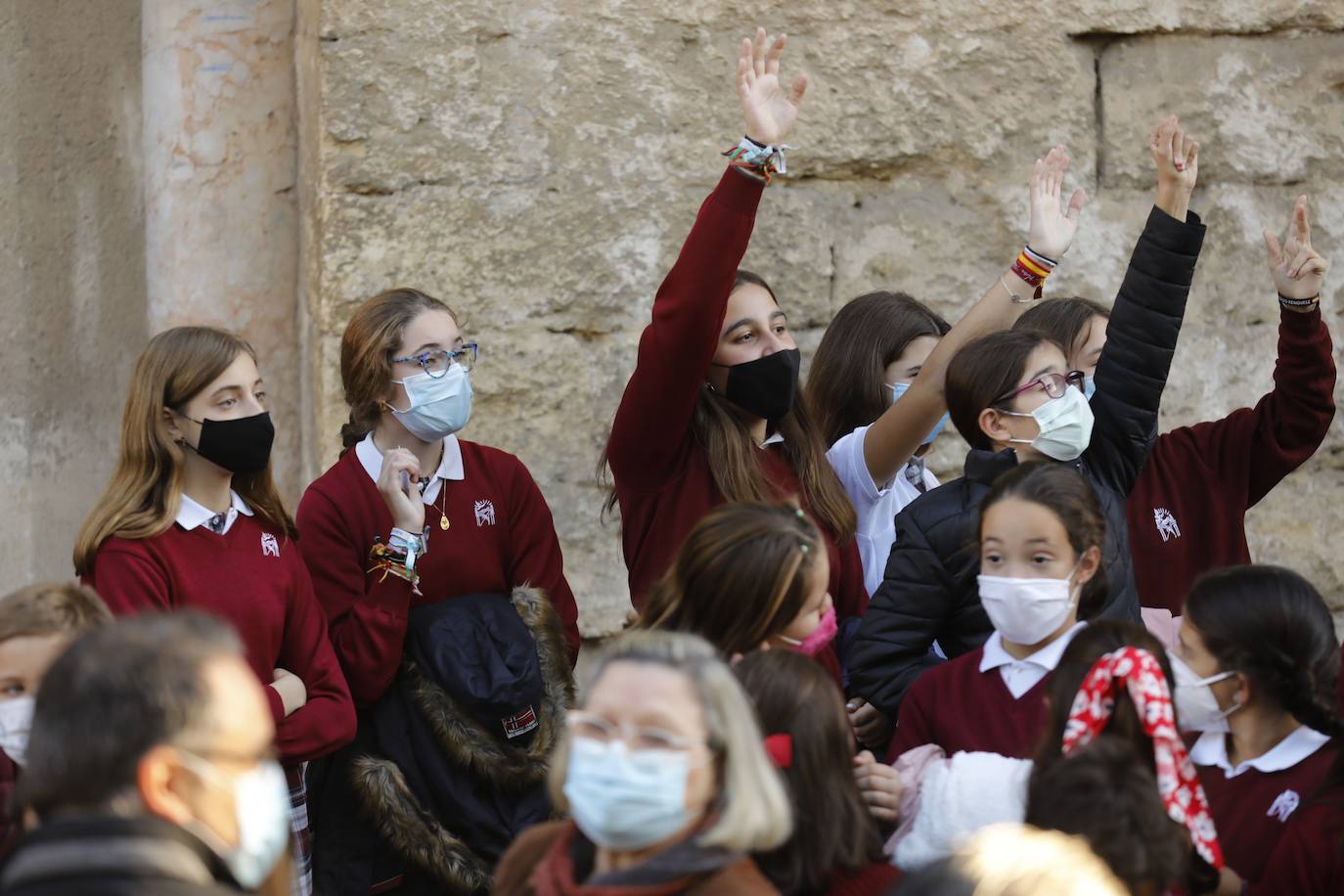 La procesión de San Acisclo y Santa Victoria, patronos de Córdoba, en imágenes