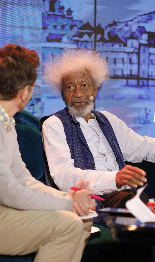 La intervención de Wole Soyinka en Cosmopoética en Córdoba, en imágenes