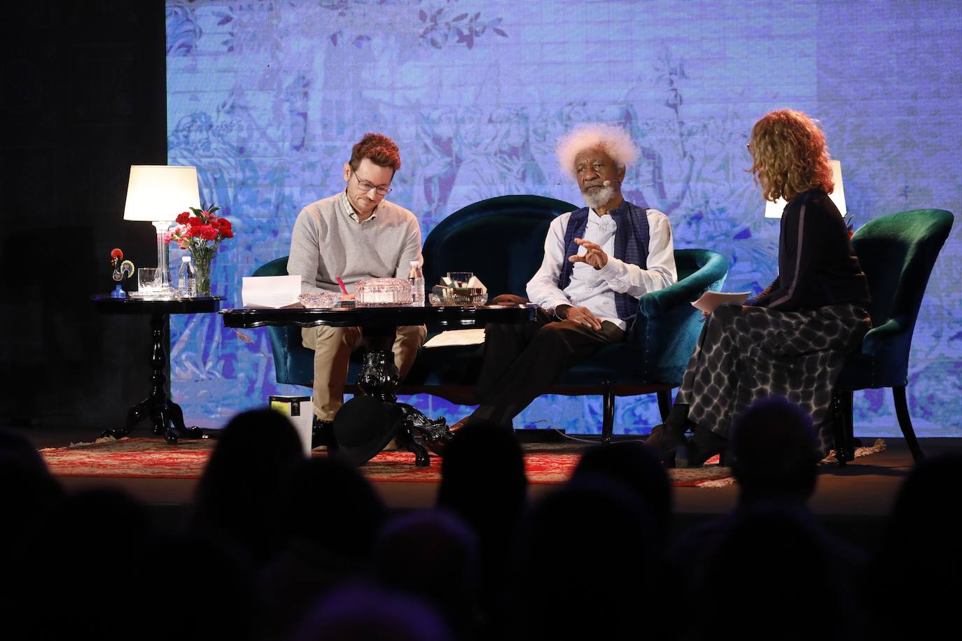 La intervención de Wole Soyinka en Cosmopoética en Córdoba, en imágenes