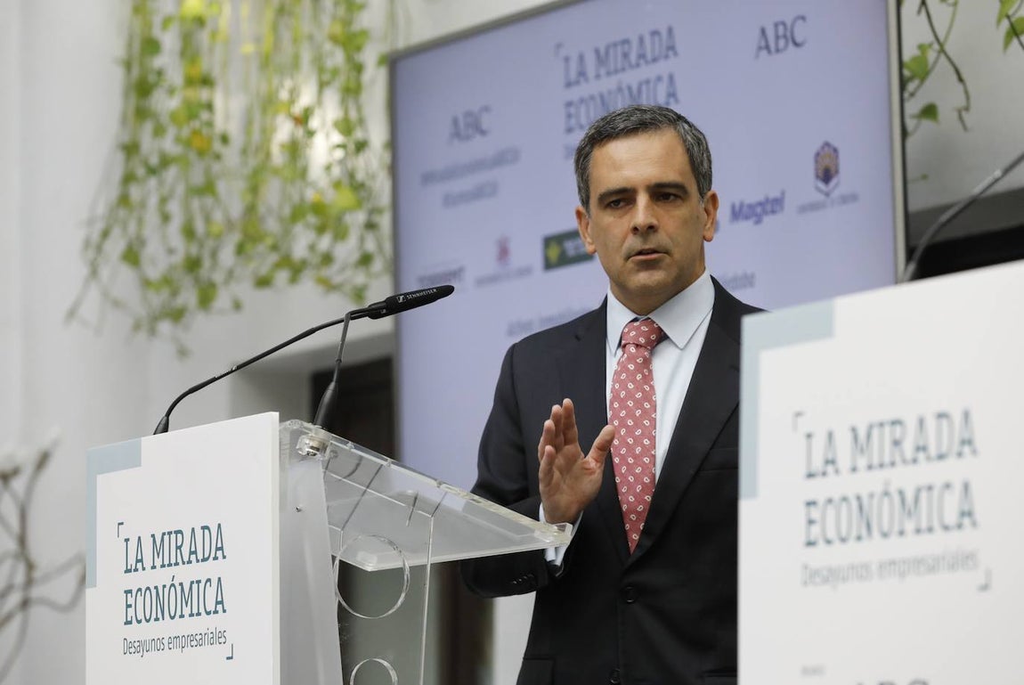 En imágenes, Javier García, presidente del Sareb, en La Mirada Económica de ABC Córdoba