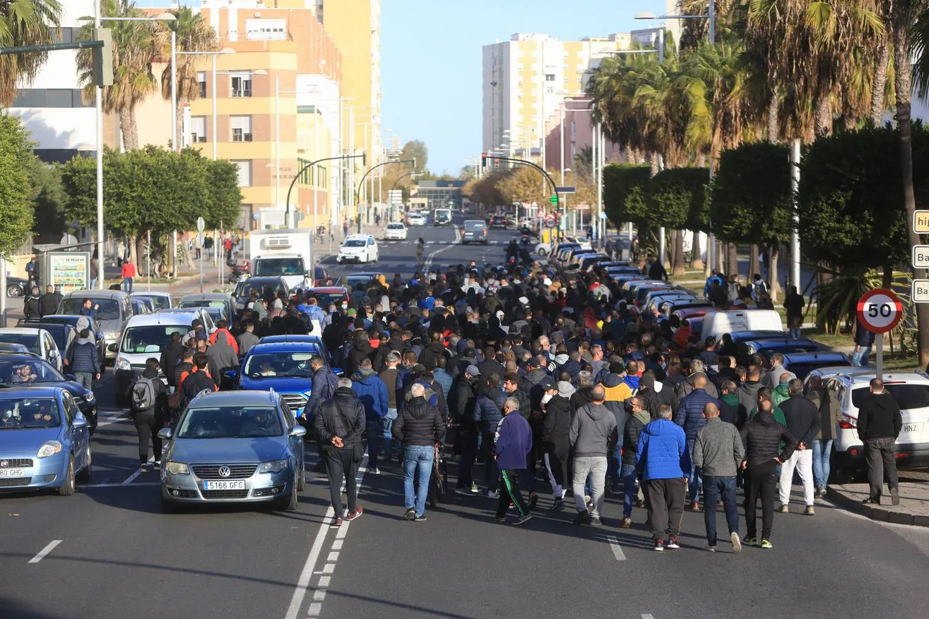 FOTOS: Así ha sido el jueves en la huelga del Metal de Cádiz