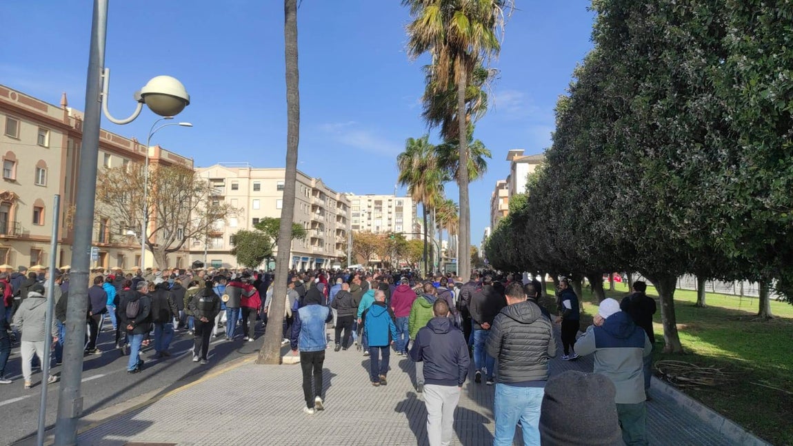 Cuarto día de altercados en Cádiz por la huelga del metal