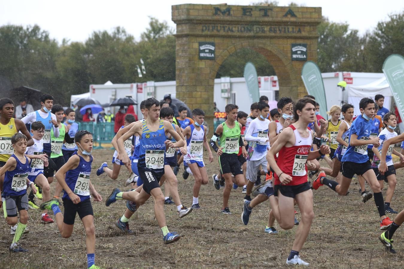 Celebración de las pruebas populares del Cross de Itálica