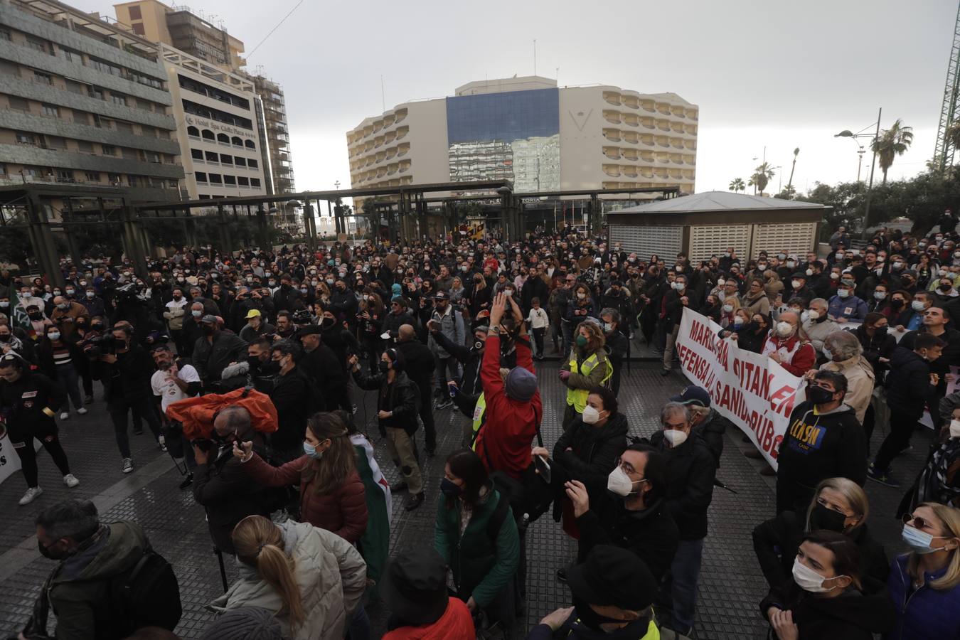Fotos: Manifestación en apoyo a los trabajadores del Metal