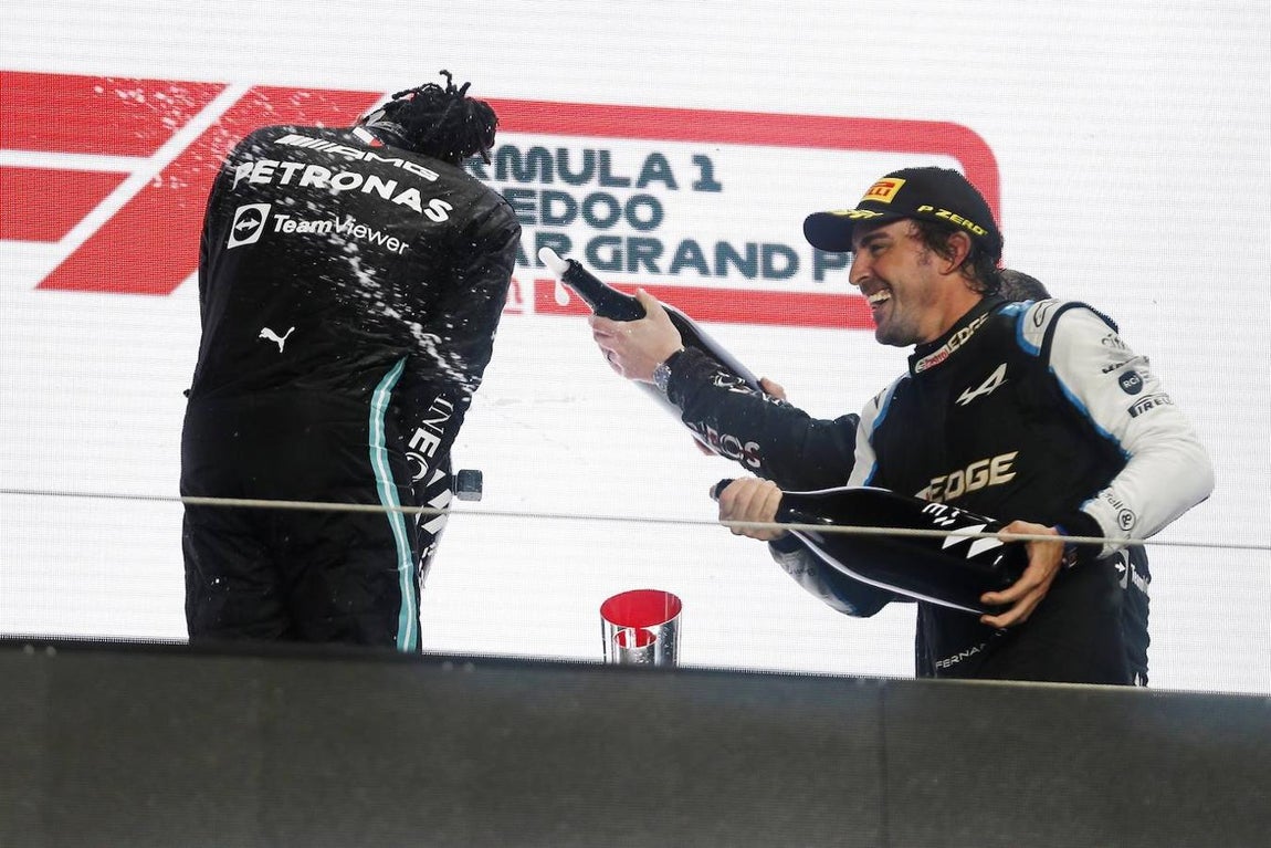 Fernando Alonso, vuelta al podio 7 años después