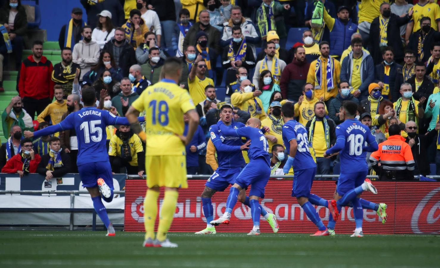 FOTOS: La derrota del Cádiz en Getafe