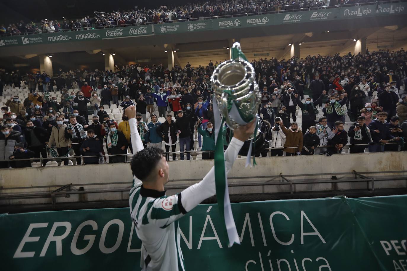 La celebración del título de campeón de Copa RFEF del Córdoba CF, en imágenes