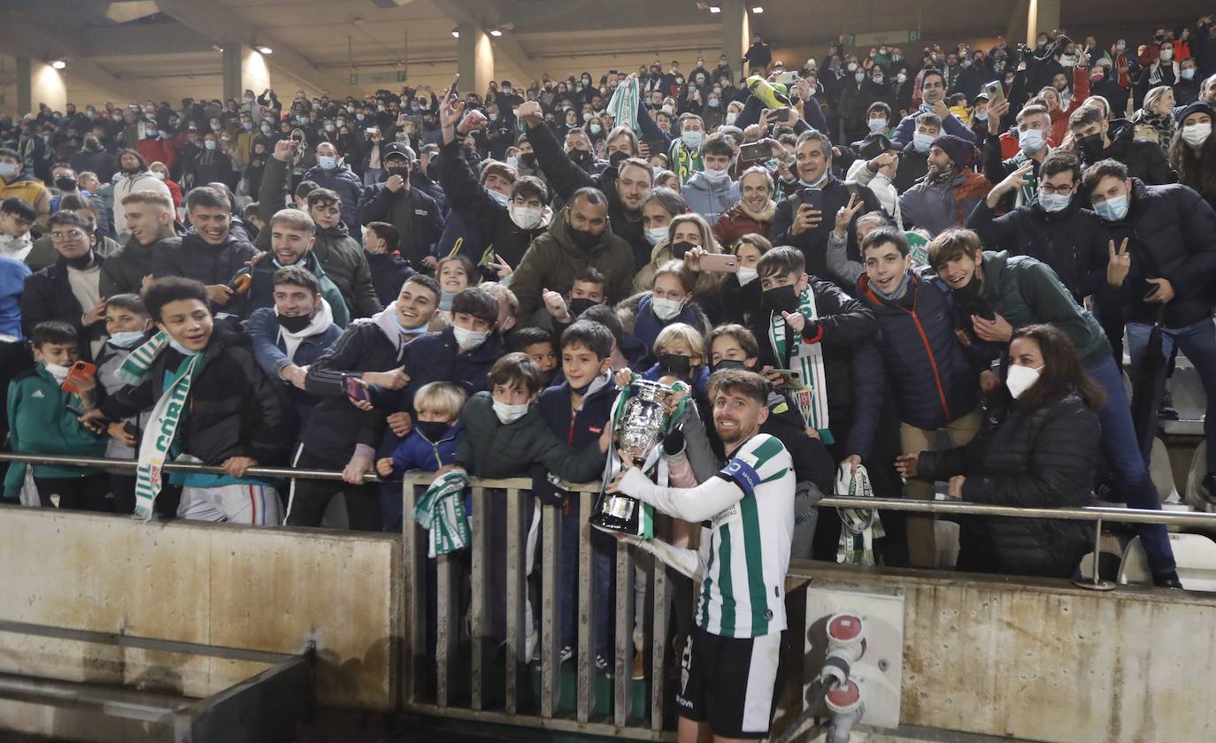 La celebración del título de campeón de Copa RFEF del Córdoba CF, en imágenes