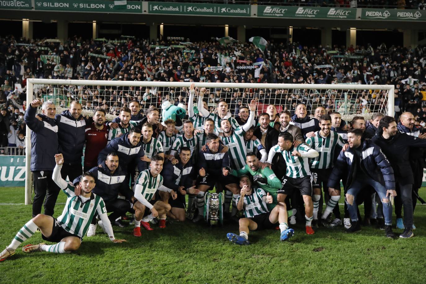 La celebración del título de campeón de Copa RFEF del Córdoba CF, en imágenes