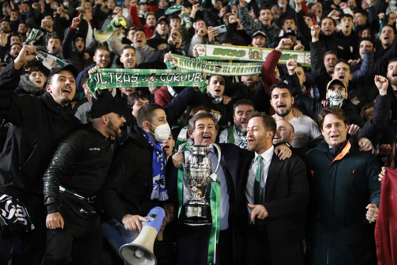 La celebración del título de campeón de Copa RFEF del Córdoba CF, en imágenes