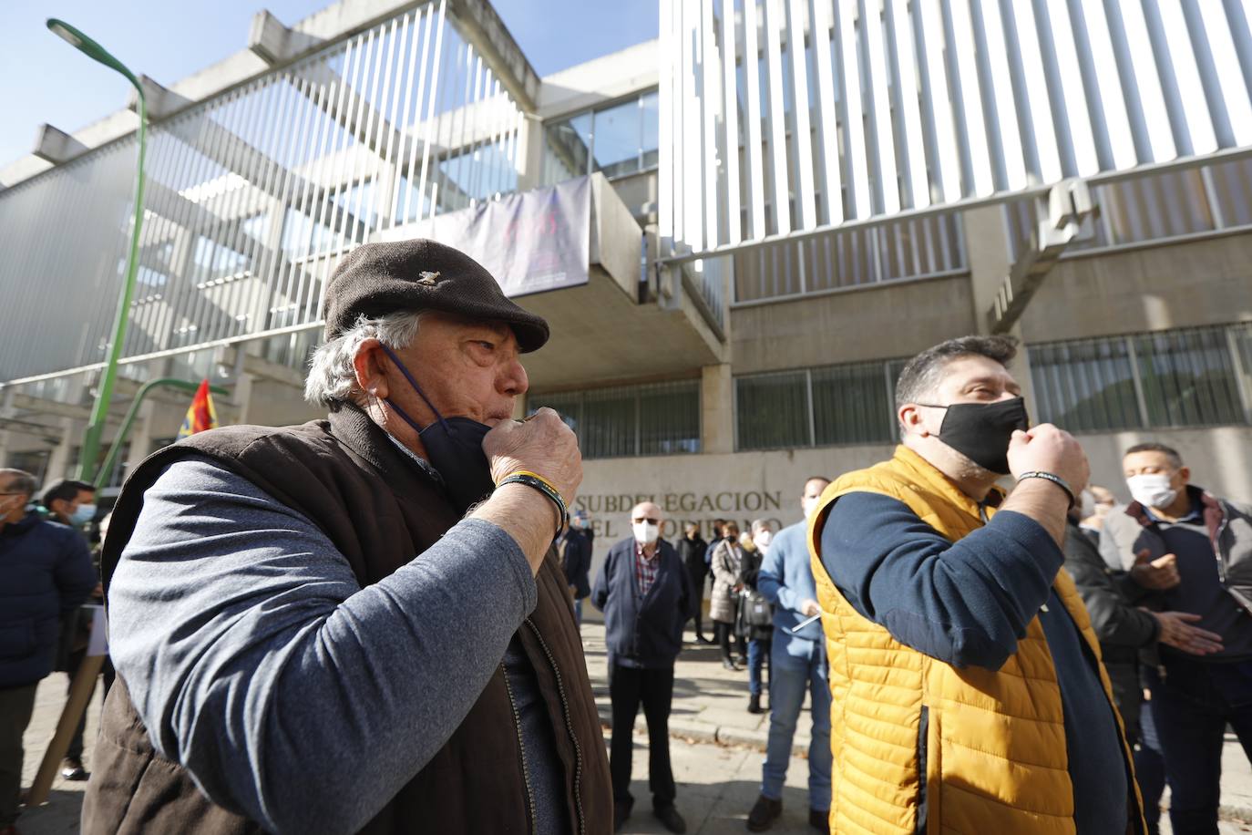 La manifestación de la plataforma &#039;No a la España insegura&#039;, en imágenes