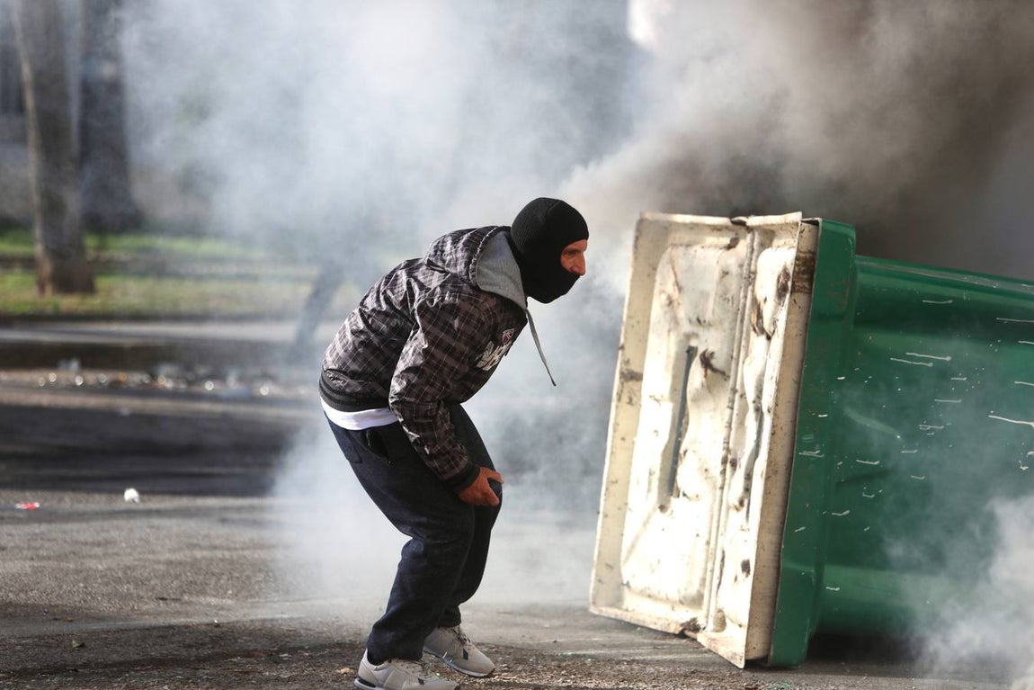 Un barrio de Cádiz, escenario de la batalla