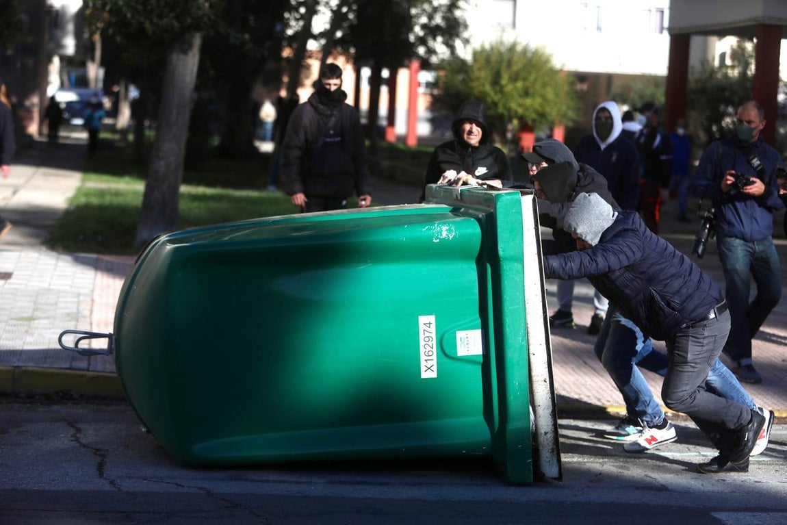Un barrio de Cádiz, escenario de la batalla