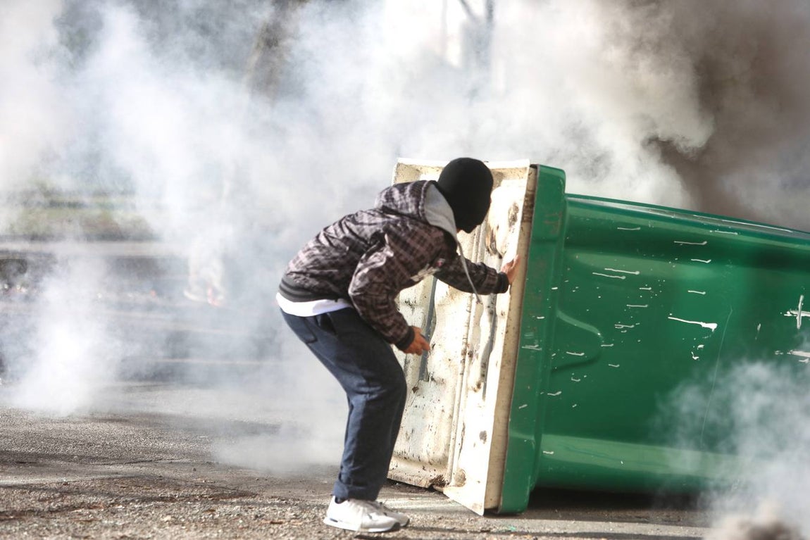 Un barrio de Cádiz, escenario de la batalla
