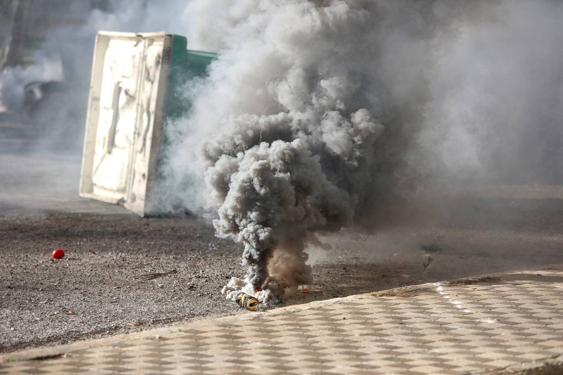 Un barrio de Cádiz, escenario de la batalla