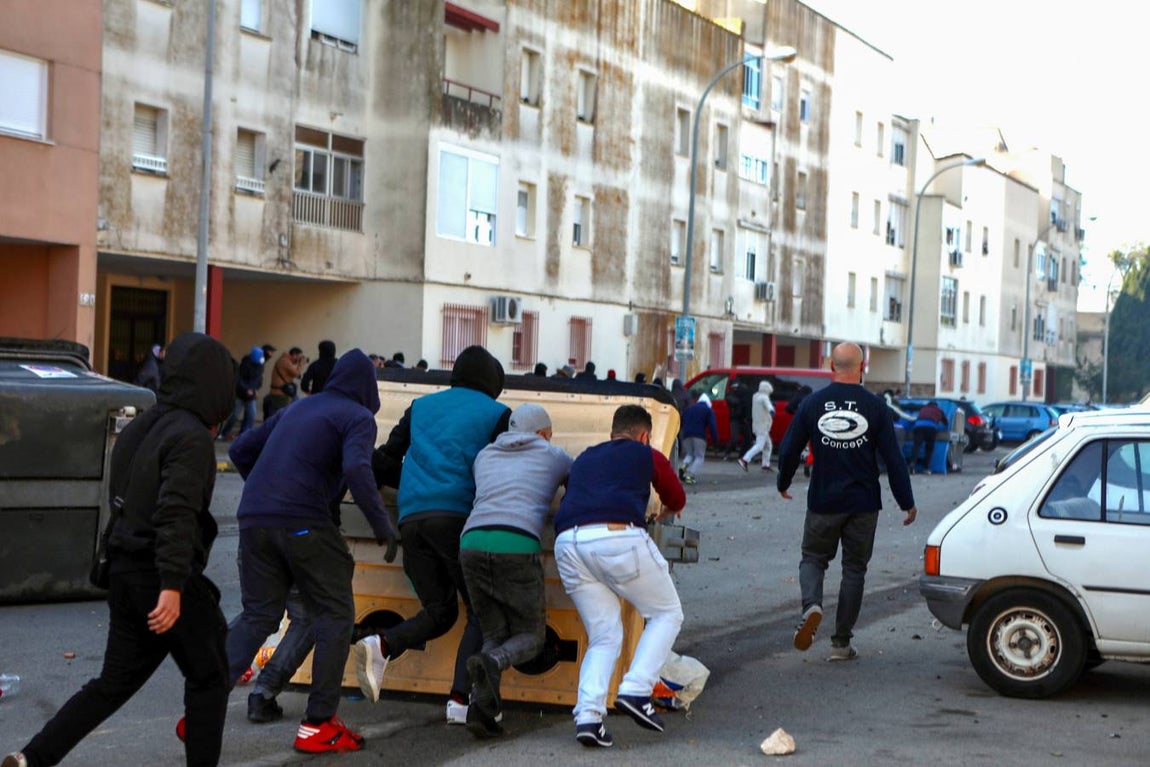 Un barrio de Cádiz, escenario de la batalla