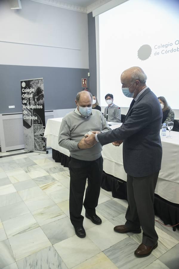 El acto anual del Colegio de Arquitectos de Córdoba, en imágenes