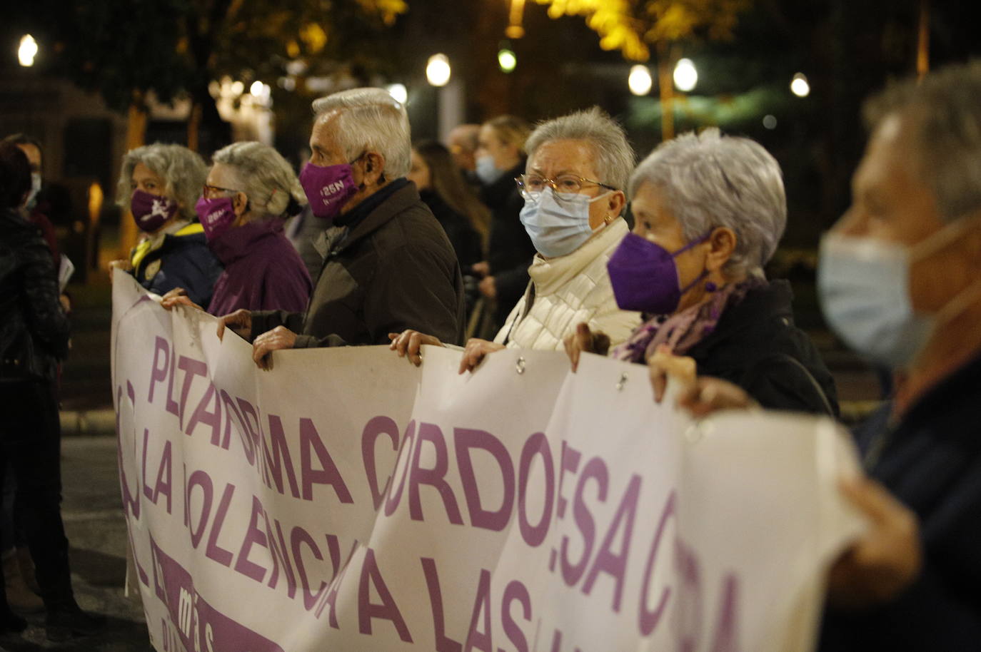 La manifestación contra la violencia machista en Córdoba, en imágenes