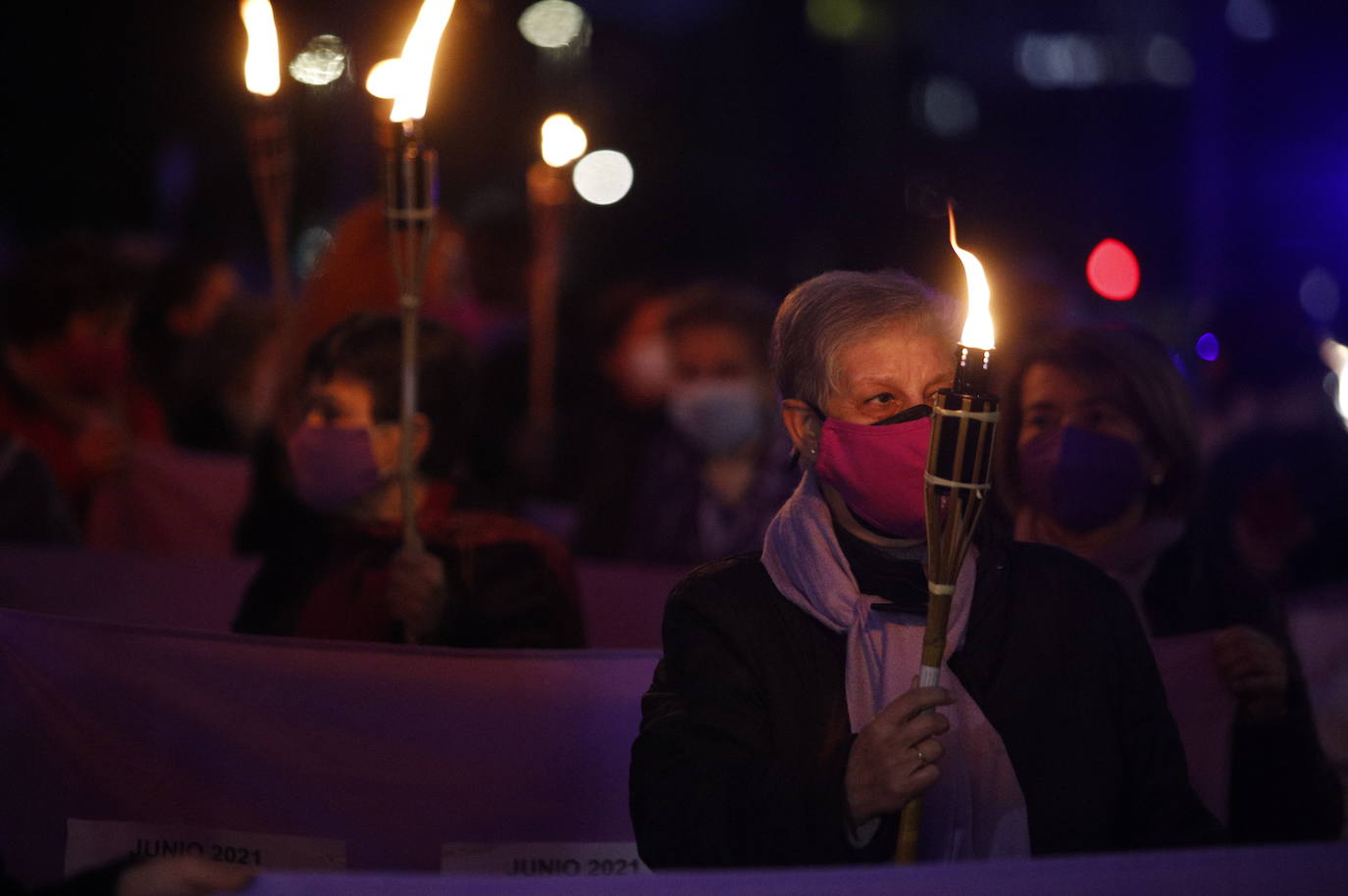 La manifestación contra la violencia machista en Córdoba, en imágenes