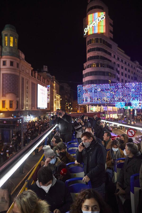 En imágenes: Así son las luces de Navidad de Madrid