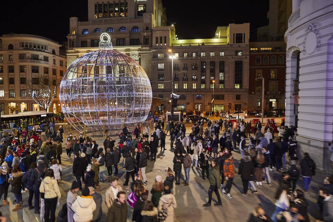 En imágenes: Así son las luces de Navidad de Madrid