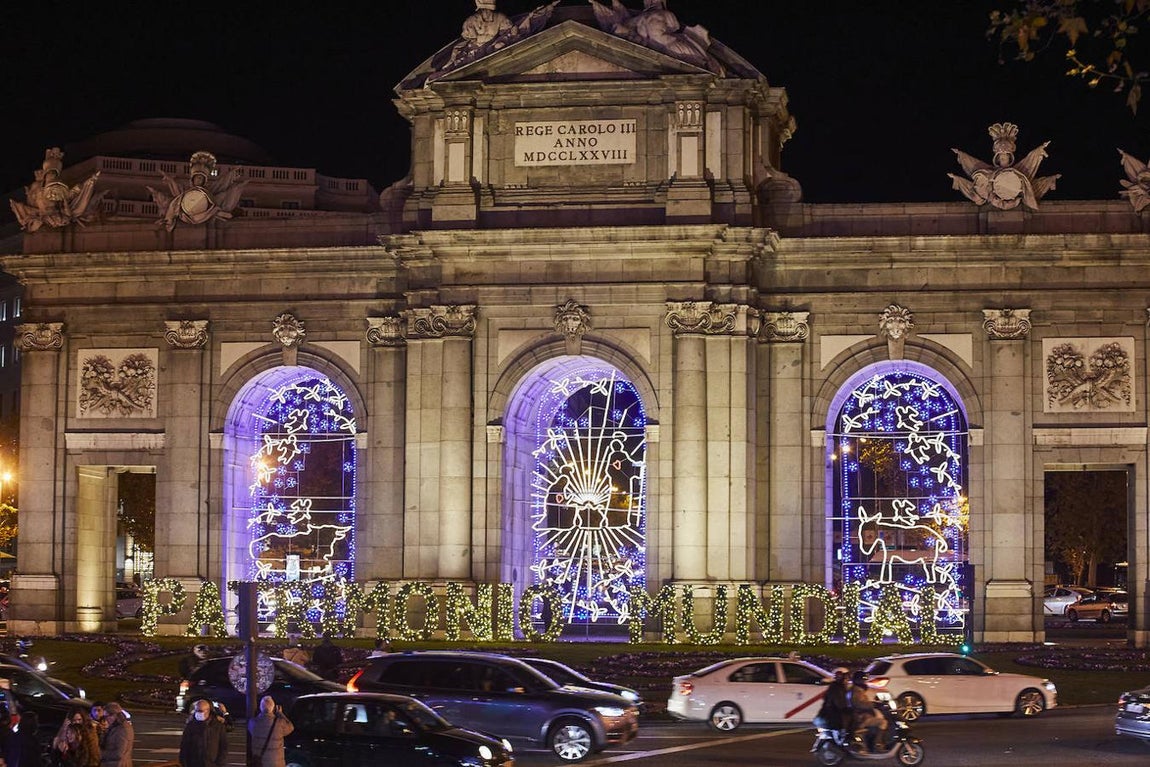 En imágenes: Así son las luces de Navidad de Madrid