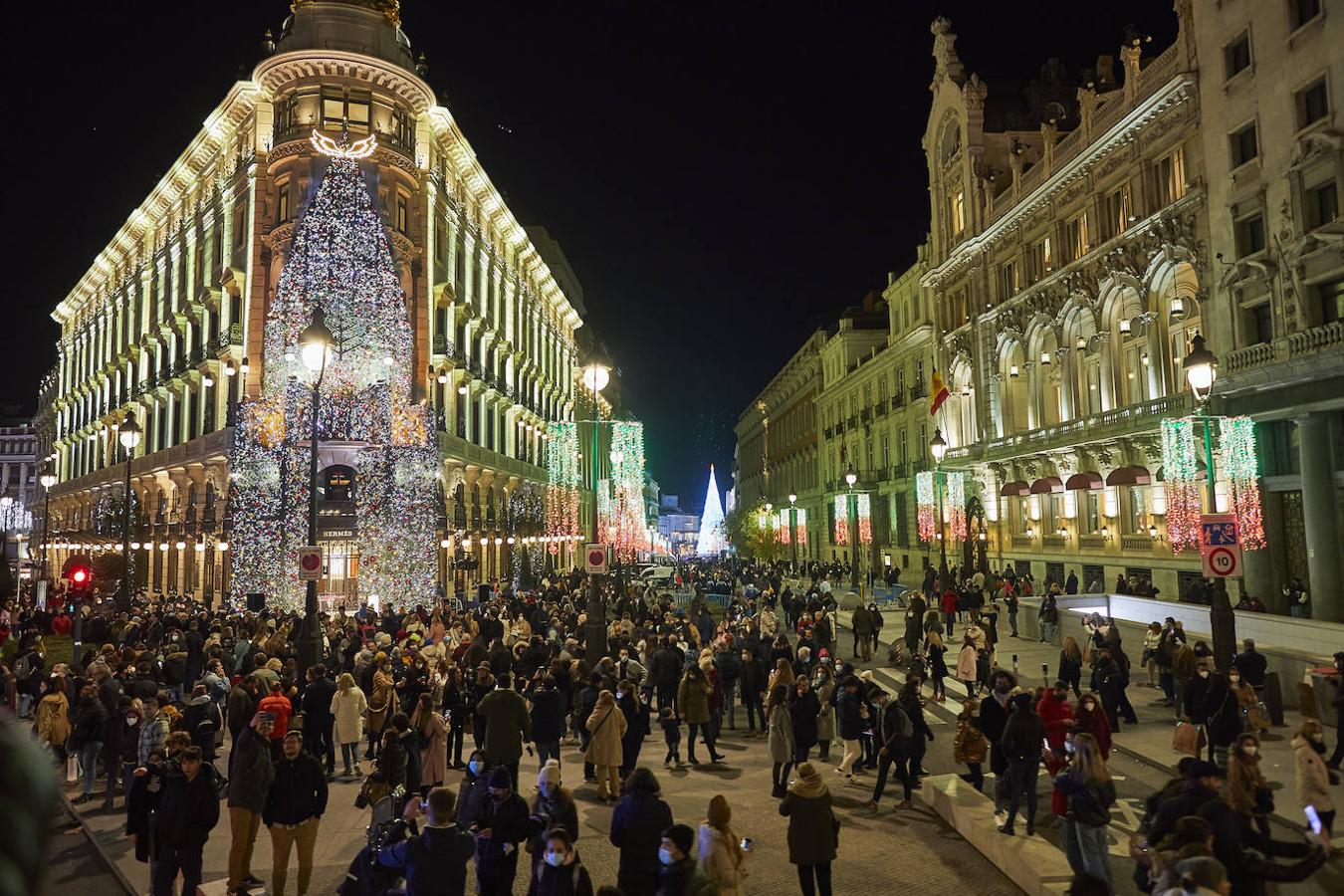 En imágenes: Así son las luces de Navidad de Madrid