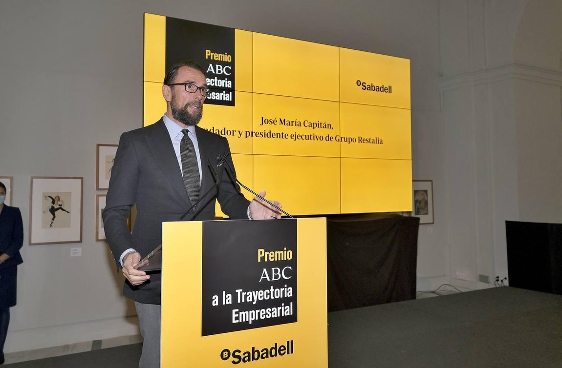 El fundador y presidente ejecutivo de Grupo Restalia, José María Capitán