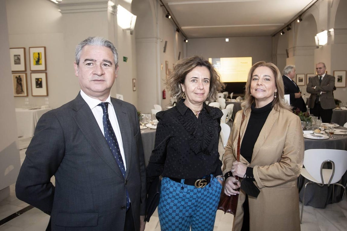 Agustín Rodríguez, Fátima Rodríguez y María Carrasco