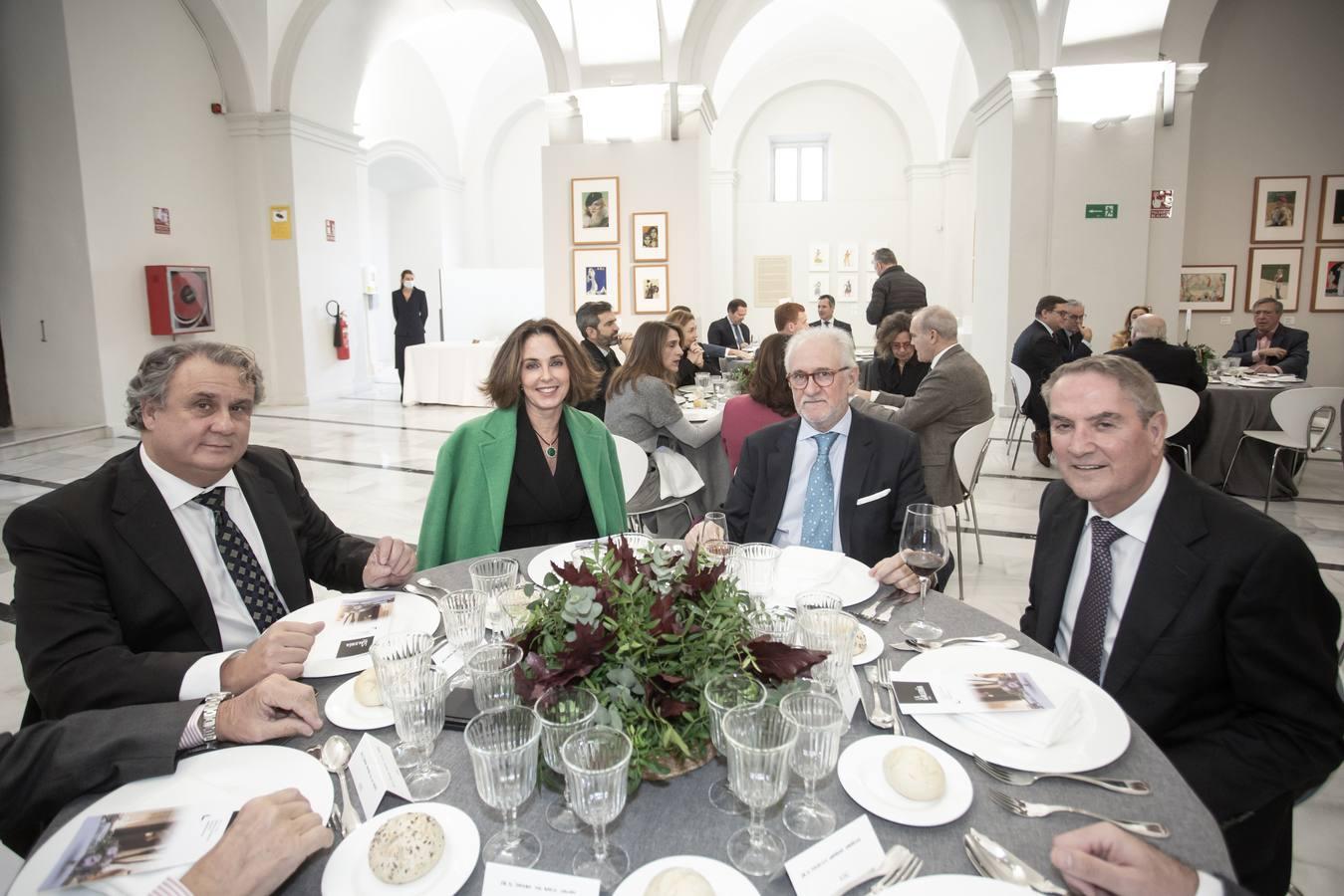 Asistentes a la entrega del XX Premio ABC a la Trayectoria Empresarial  en Andalucía