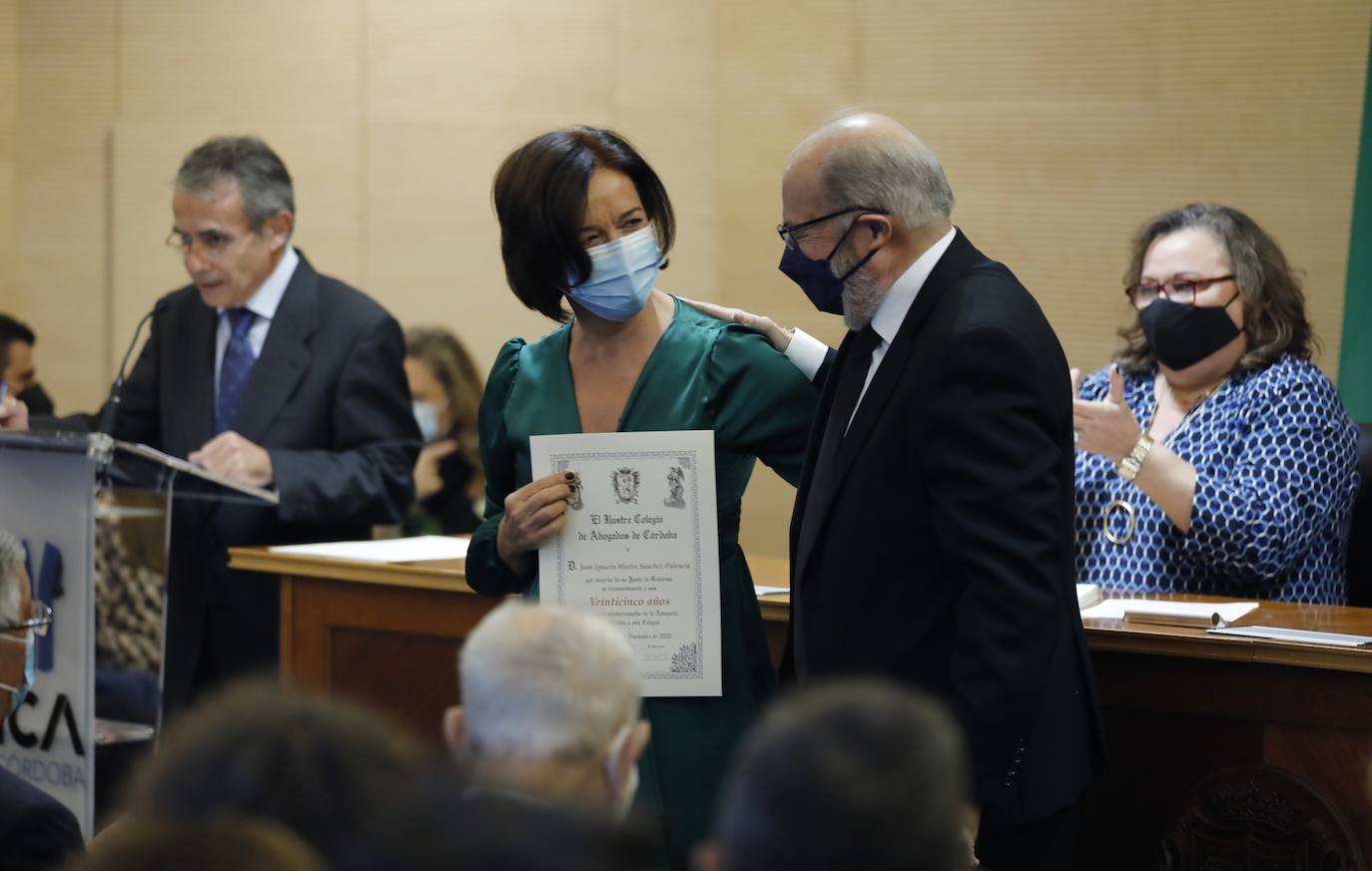 El homenaje a los abogados más veteranos de Córdoba, en imágenes