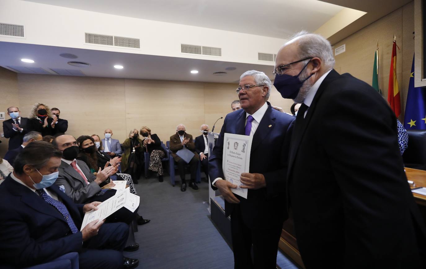 El homenaje a los abogados más veteranos de Córdoba, en imágenes