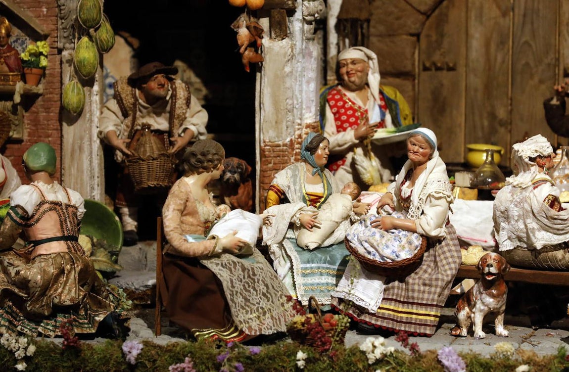 El belén napolitano de la ermita de la Alegría de Córdoba, en imágenes